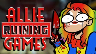 ALLIEBEEMAC RUINING GAMES | EVERYTHING I TOUCH DIES