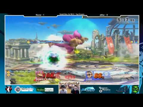 Nurse vs aMac ABD Smash Bros Wii U Singles Losers Top 8