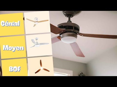 Ventilateur plafond 2024 : lequel choisir vraiment ?