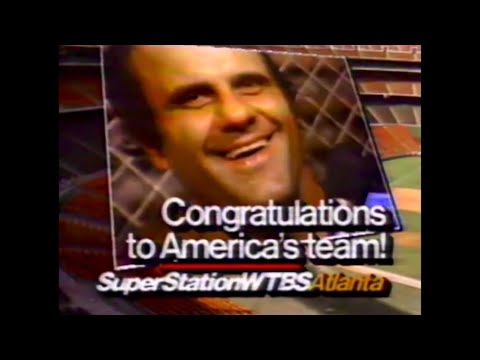 October 6, 1982 SuperStation WTBS Atlanta Commercial Congratulations to America’s Team!