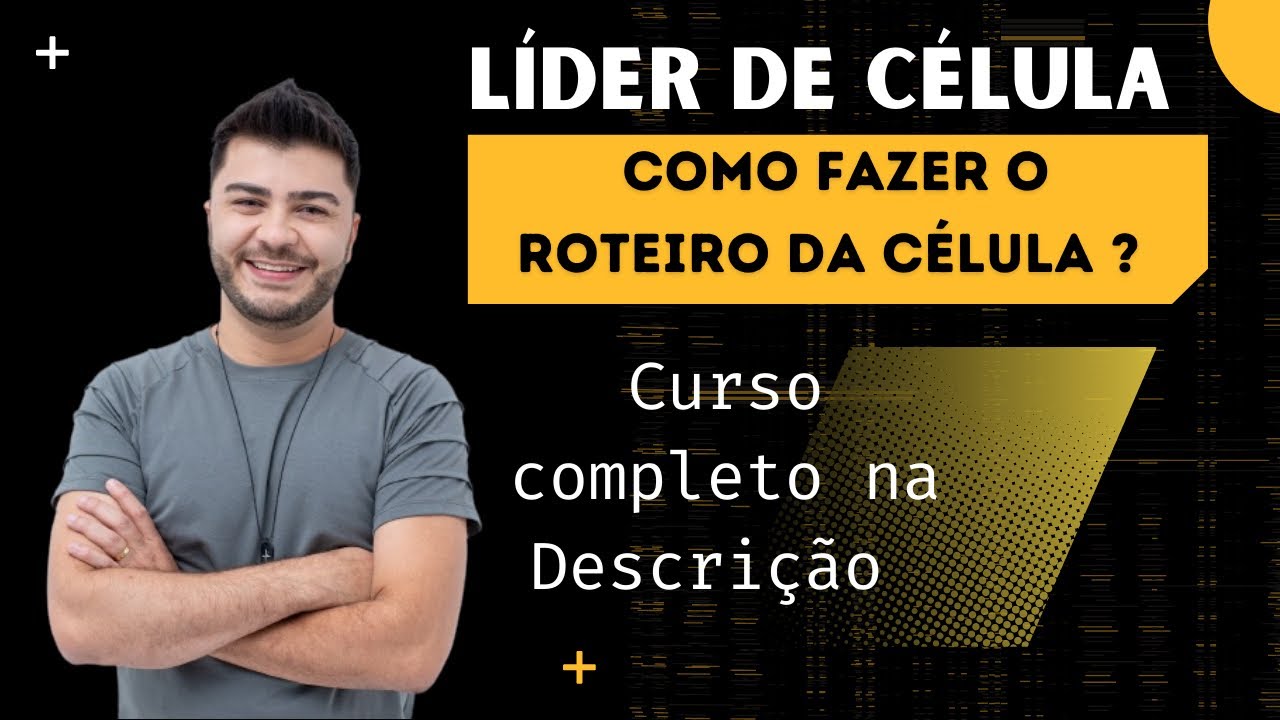 Líder de célula Como fazer o roteiro da célula (curso na descrição por 12,00 ) #mda #visaocelular