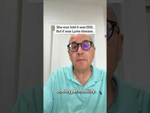 She was told it was Ehlers Danlos Syndrome (EDS) but it was Lyme disease.
