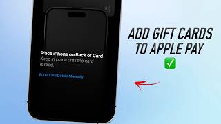 How To Add Gift Card To Apple Wallet