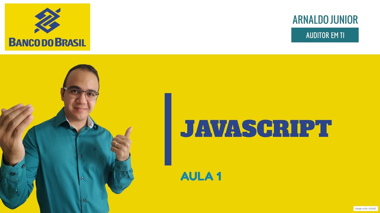 JAVASCRIPT (Aula 1) | Concurso BNDES - ANALISTA - DESENVOLVIMENTO