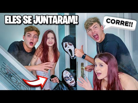 A MENINA ESTRANHA E O ZAP INVADIRAM NOSSA CASA!! *Muito assustador*