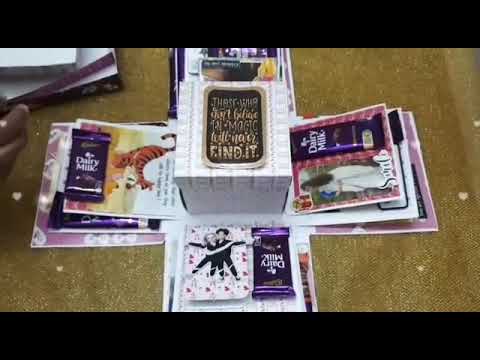 Five layer chocolate explosion box
