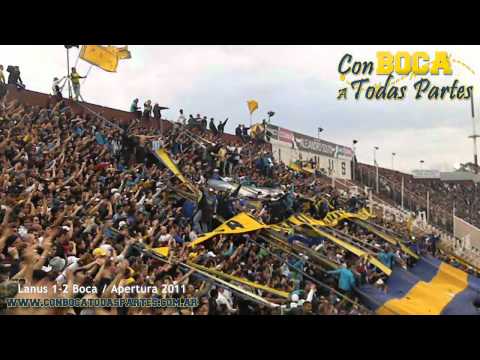 "Dale dale, dale Bo - Sos lo más grande de la Argentina" Barra: La 12 &bull; Club: Boca Juniors &bull; País: Argentina