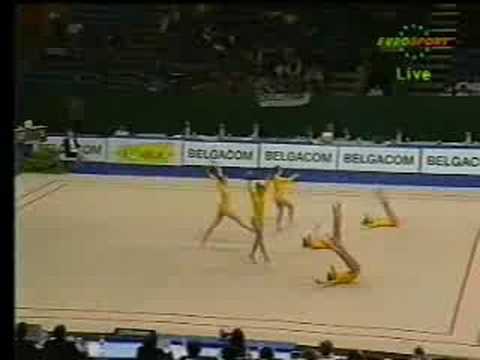 Latvia 3 Balls 3 Ropes 1992 Bruxelles WCh AA