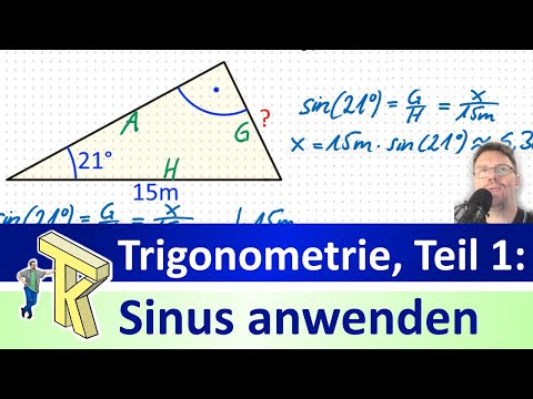 Trigonometrie 1: Sinus anwenden