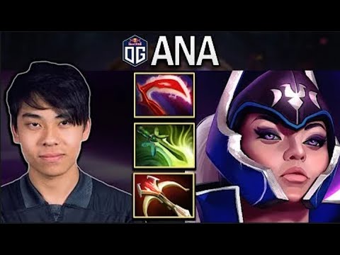 OG.ANA SMURF LUNA WITH DAEDALUS-BUTTERFLY - DOTA 2 7.30 GAMEPLAY