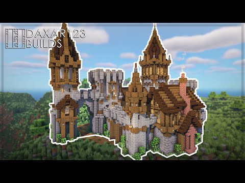 Big Castle in Minecraft | TUTORIAL | HOW to Build a Minecraft  Base / Fort / Castle / Keep