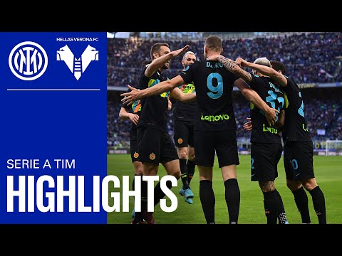 INTER 2-0 VERONA 😍| HIGHLIGHTS | SERIE A 21/22 ⚫🔵