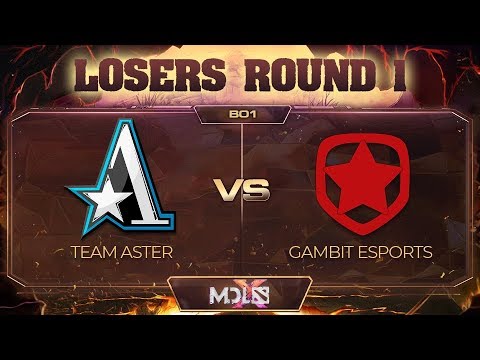 Aster vs Gambit - MDL Chengdu Major: Losers' Round 1