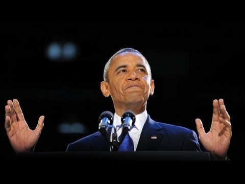 See the president's full victory speech