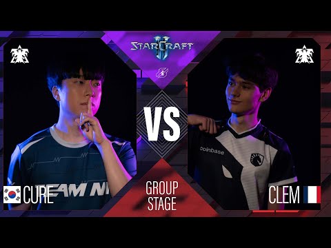 Cure vs. Clem // Gamers8 featuring StarCraft  // Group Stage