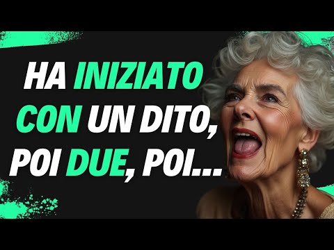 La donna che vive vicino a mia zia mi ha invitato nel suo home theater per fare “quella cosa”.