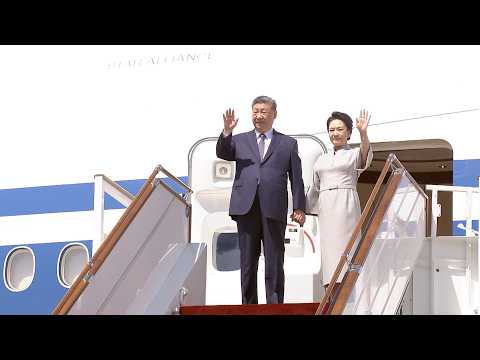 President Xi Jinping arrives in Kyrgyzstan for SCO summit, state visit