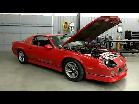 Install Complete on Brad's 8,300mi 1987 Camaro IROC-Z - Facebook LIVE