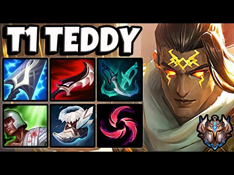 T1 Teddy VARUS vs DRAVEN [ ADC ] Patch 11.11 Ranked Korea ✅