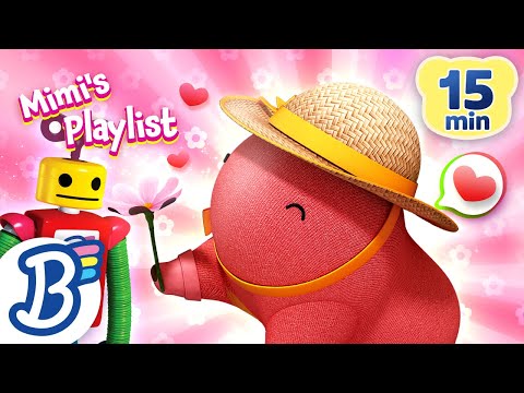 ♥️ (NEW!) 15 MINS Mimi’s Favorite Playlist Compilation | Nursery Rhymes, ABC & Kids Songs, Lullabies