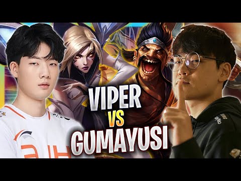 T1 GUMAYUSI vs HLE VIPER! - T1 Gumayusi Plays Draven ADC vs HLE Viper Kai'sa! | Season 2023