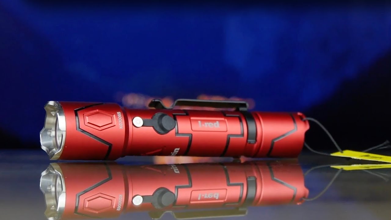 Ліхтарик Wuben i331 Red Edition video preview