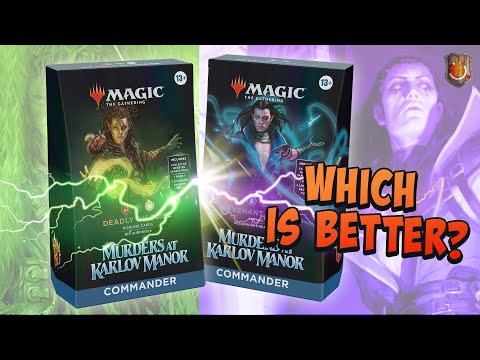 Karlov Manor Precon Upgrades & Comparison | Deadly Disguise vs Revenant Recon | The Command Zone 587