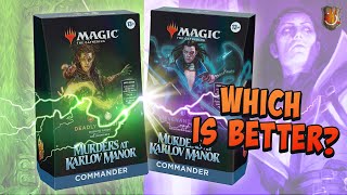 Karlov Manor Precon Upgrades & Comparison | Deadly Disguise vs Revenant Recon | The Command Zone 587