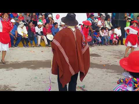 Carnaval 2019 en Julcamarca. Comparsa de la Comunidad de Maray