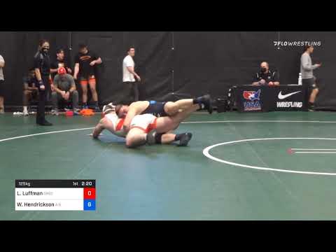 125 Kg Prelims - Luke Luffman, Greco-Roman Development Vs Wyatt Hendrickson, Air Force Regional Tr