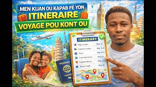 Voici comment créer un itinéraire de voyage
