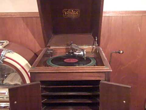 HAPPY COLLEGIANS NATHAN GLANTZ ARTHUR FIELDS - BROWN EYES, WHY ARE YOU BLUE - ROARING 20 VICTROLA