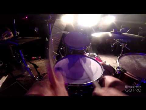 Converge Concubine and Dark Horse Live GoPro drum cam Ben Koller