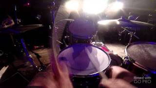Converge Concubine and Dark Horse Live GoPro drum cam Ben Koller