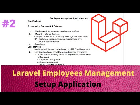 01 Employees Management Application with Laravel and Vuejs