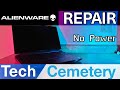 Alienware Area 51M Laptop Repair #3 - No Power