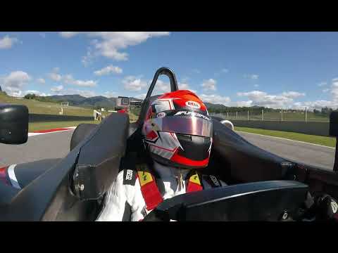 Mugello Circuit - Andrea Benalli - Camera car - Formula 3 Dallara F309 Puresport -  Front Camera