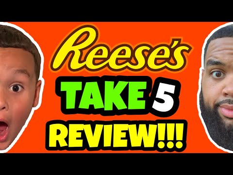 *NEW* Reese’s Take 5 Candy Bar Taste Test Review!