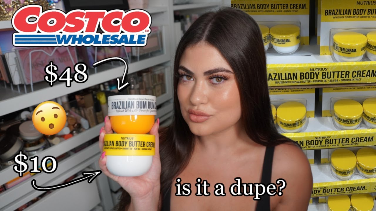 Watch video $20 Costco DUPE for Sol De Janeiro BUM BUM Cream! 😮 Now $20 Costco DUPE for Sol De Janeiro BUM BUM Cream! 😮