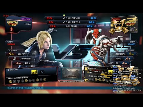 I got the power (nina) VS eyemusician (yoshimitsu) - Tekken 7 5.10