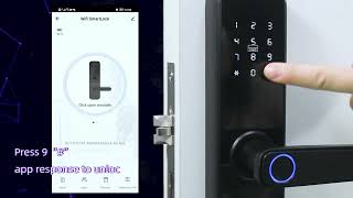 610&620 Smart Lock Tuya App Connection Settings