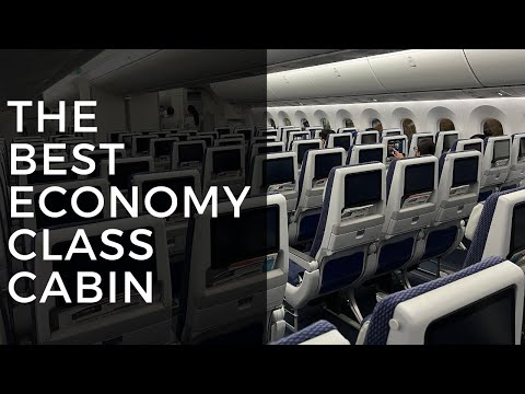 CRAZY LEGROOM! THE BEST ECONOMY CABIN IN THE WORLD - AIR PREMIA FROM KOREA! 787