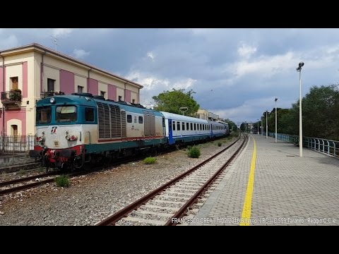 IC 559 Taranto - Reggio C.C.le ( con locomotore di rimando in coda: alzate il volume!!! )