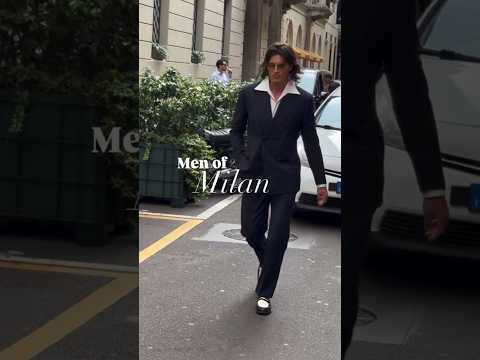 Here’s what Men are wearing in Milan 🖤 take notes! #milanfashion #streetstyle #fashion | WPAW