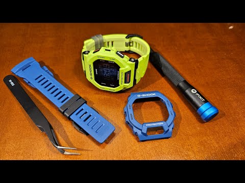 Wymiana paska i bezela w Casio G-Shock GBD-200 [PL]