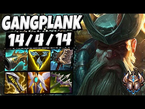 Gangplank vs Graves [ TOP ] Lol Korea Challenger Patch 12.9 ✅