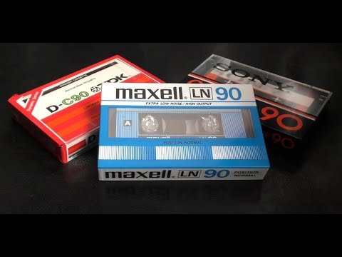 Cassette "OAPs" - 1979 TDK D & Sony CHF / 1982 Maxell LN - Can They Still Cut It?