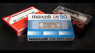 Cassette &quot;OAPs&quot; - 1979 TDK D &amp; Sony CHF / 1982 Maxell LN - Can They Still Cut It?