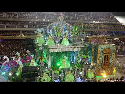 IMPERATRIZ 2018 -  Alegoria 06  - GIRA A COROA DA MAJESTADE NO BICENTENÁRIO DO MUSEU NACIONAL