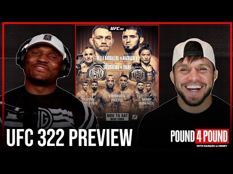 UFC 322 Predictions, JDM vs. Islam, Kamaru Responds to Islam, Welterweights analysis | Pound 4 Pound